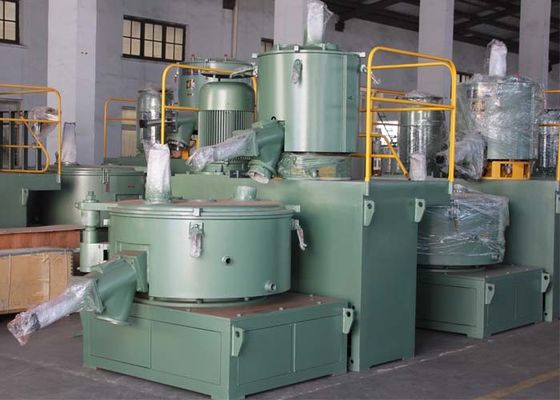 PE Pellet PVC Mixer Machine Hot Cooling High Speed ​​Mixer Untuk Peracikan PVC