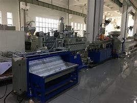 Panel PVC Conical Twin Screw Extruder Komposit Plastik Kayu